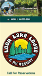 Mobile Screenshot of loonlakerv.com